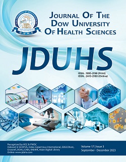 Journal of Dow University of Health Sciences | Jduhs